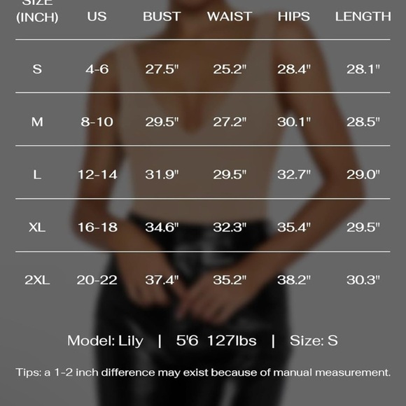 REORIA Deep V Neck Sleeveless Bodysuit Nude Color Size Large - Picture 2 of 4